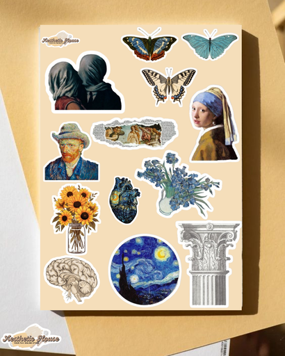 Vintage Sticker Sheet